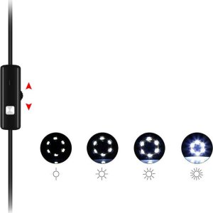 Verk Endoskop kamera inspekcyjna android pc usb 5m led Endoskop kamera inspekcyjna android pc usb 5m led 5