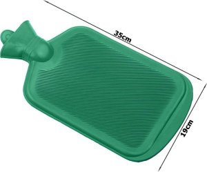 Verk Termofor gumowy ogrzewacz solidny duży na wodę 2000 ml 2l Termofor gumowy ogrzewacz solidny duży na wodę 2000 ml 2l 3