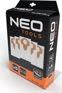 Odkurzacz przemysłowy Neo Worki do odkurzacza 04-739, 5 sztuk 9