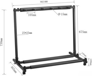 KA-LINE STAND KA-LINE STAND ZSJ-75 statyw na 5 gitar 2