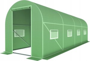 kontrast Tunel ogrodowy foliowy szklarnia warzywniak 400X200X200 cm 19 mm zielony 7