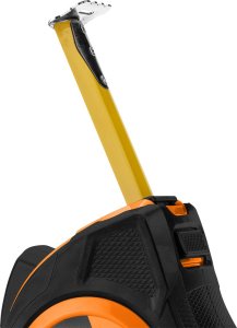 Neo Miara zwijana stalowa 5 m x 19 mm, auto blokada, dwa przyciski stop 5