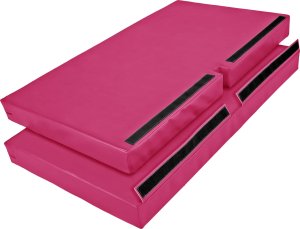 UnderFit Materac Pole Dance UNDERFIT 130 x 120 x 10 cm miękki różowy 3