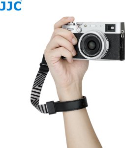 JJC Pasek nadgarstkowy JJC WS-1 SILVER GRAY na kompakt lub bezlusterkowca 2