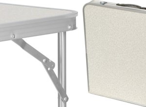 Verk Zestaw stolik stół turystyczny składany kempingowy duży 4 krzesła walizka Zestaw stolik stół turystyczny składany kempingowy duży 4 krzesła walizka 7