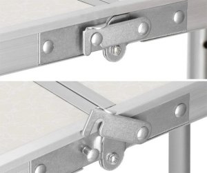 Verk Zestaw stolik stół turystyczny składany kempingowy duży 4 krzesła walizka Zestaw stolik stół turystyczny składany kempingowy duży 4 krzesła walizka 8