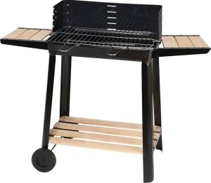 Verk Grill ogrodowy duży węglowy bbq regulowany ruszt półki koła przenośny Grill ogrodowy duży węglowy bbq regulowany ruszt półki koła przenośny 4