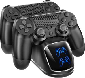 Verk Group Ładowarka stacja dokująca ładująca do pad ps4 2x Ładowarka stacja dokująca ładująca do pad ps4 2x 1