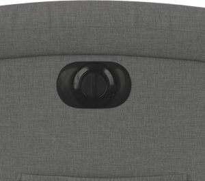 vidaXL Elektryczny fotel rozkładany, ciemnoszary, obity tkaniną 12