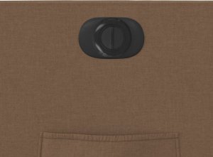 vidaXL Elektryczny fotel rozkładany, brązowy, obity tkaniną 12