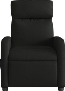 vidaXL Elektryczny fotel rozkładany, czarny, obity tkaniną 9
