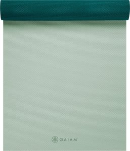 Gaiam Mata do jogi dwustronna Deep Jade 5 mm 63847 1