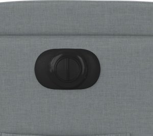 vidaXL Elektryczny fotel rozkładany, jasnoszary, obity tkaniną 12