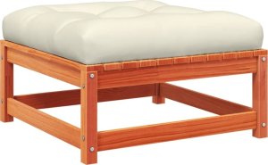 vidaXL 5-cz. zestaw mebli ogrodowych z poduszkami, woskowy brąz, sosna 8