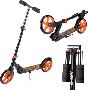 Hulajnoga Nils Extreme HM0106 Czarno-pomarańczowy 5