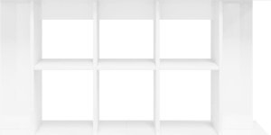 vidaXL Szafka pod akwarium, biała na wysoki połysk, 120x40x60 cm 4