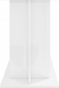 vidaXL Szafka pod akwarium, biała na wysoki połysk, 120x40x60 cm 5