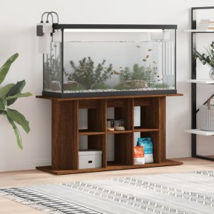 vidaXL Szafka pod akwarium, brązowy dąb, 120x40x60 cm 1