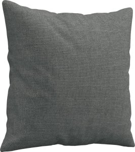 vidaXL 2-osobowa sofa z poduszkami, ciemnoszara, 140 cm, tkanina 6