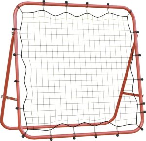vidaXL Regulowany rebounder piłkarski, 96x80x96 cm, stali i PE 2