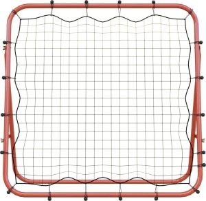 vidaXL Regulowany rebounder piłkarski, 96x80x96 cm, stali i PE 3