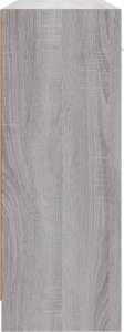 vidaXL Szafka, szary dąb sonoma, 91x28x75 cm 7
