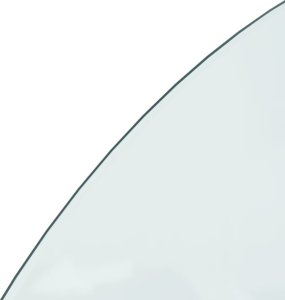 vidaXL Panel kominkowy, szklany, półokrągły, 1200x500 mm 6