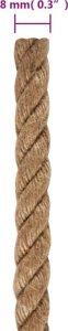 vidaXL Sznur jutowy, 250 m długości, 8 mm grubości 6