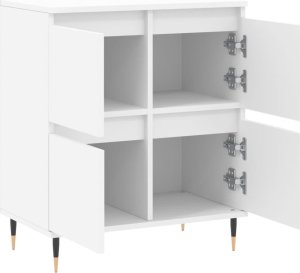 vidaXL Komoda, biała, 60x35x70 cm, materiał drewnopochodny 6