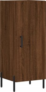 vidaXL Szafka, brązowy dąb, 34,5x34x90 cm, materiał drewnopochodny 2