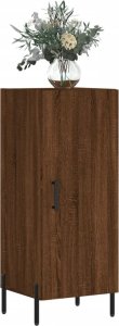 vidaXL Szafka, brązowy dąb, 34,5x34x90 cm, materiał drewnopochodny 3
