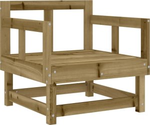vidaXL Fotele ogrodowe z poduszkami, 2 szt., impregnowana sosna 7