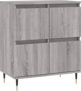 vidaXL Komoda, szary dąb sonoma, 60x35x70 cm 2