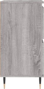 vidaXL Komoda, szary dąb sonoma, 60x35x70 cm 7