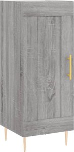 vidaXL Szafka, szary dąb sonoma, 34,5x34x90 cm 2