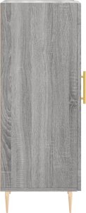 vidaXL Szafka, szary dąb sonoma, 34,5x34x90 cm 7