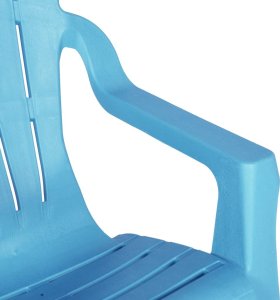 vidaXL Krzesła ogrodowe dla dzieci, 2 szt, niebieskie, 37x34x44 cm, PP 7