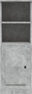 vidaXL Szafka, szarość betonu, 36x35,5x103,5 cm 6