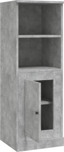 vidaXL Szafka, szarość betonu, 36x35,5x103,5 cm 8