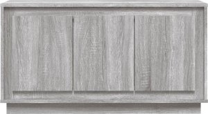 vidaXL Szafka, szary dąb sonoma, 102x35x55 cm 5