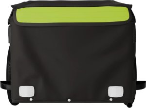 vidaXL Przyczepka rowerowa, czarno-zielona, 30 kg, żelazo 6