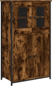 vidaXL Kredens, przydymiony dąb, 62x32x106,5 cm 2