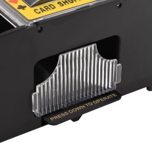 vidaXL Automatyczna tasowarka do kart, czarna, na 2 talie 9