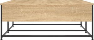 vidaXL Stolik kawowy, dąb sonoma, 100x99x40 cm 7