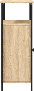 vidaXL Szafka, dąb sonoma, 70x30x80 cm, materiał drewnopochodny 7