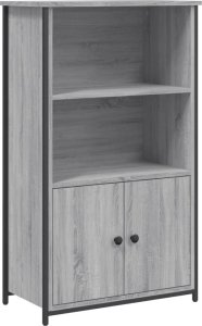 vidaXL Szafka, szary dąb sonoma, 62x32x103,5cm materiał drewnopochodny 2