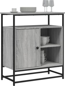 vidaXL Komoda, szary dąb sonoma, 69x35x80 cm 3