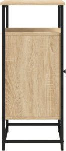 vidaXL Komoda, dąb sonoma, 69x35x80 cm, materiał drewnopochodny 7