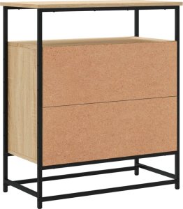 vidaXL Komoda, dąb sonoma, 69x35x80 cm, materiał drewnopochodny 8