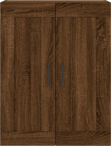 vidaXL Wiszące szafki, 2 szt., brązowy dąb, materiał drewnopochodny 6